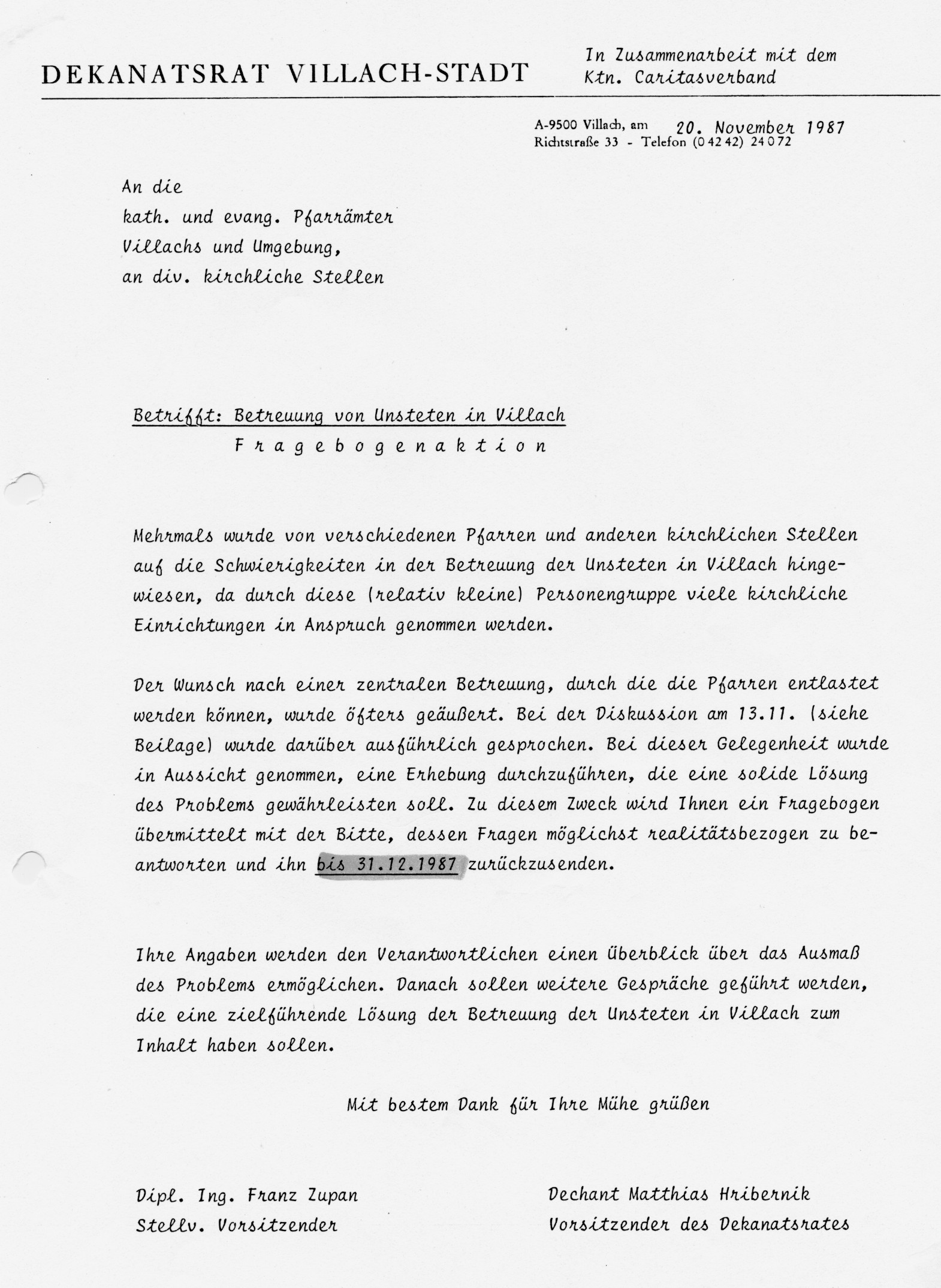1987 Start Fragebogenaktion 871120.JPG